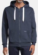 salzhaut - BREKER JACKE Herren Sweatjacke normale Passform - adenauer & co - Anker - Basic - 19 - #farbe_Navy