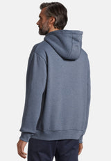 salzhaut - BREKER JACKE Herren Sweatjacke normale Passform - adenauer & co - Anker - Basic - 15 - #farbe_Jeans Blue