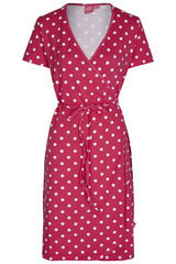 salzhaut - CELESTE Damen Tailliert - adenauer & co - All-over-Print - Anker - 2 - #farbe_Pink-White