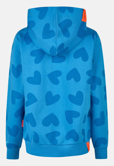 salzhaut - DACKLATTN Damen Hoodie Regular Fit - adenauer & co - All-over-Print - Anker - 10 - #farbe_Ocean Blue