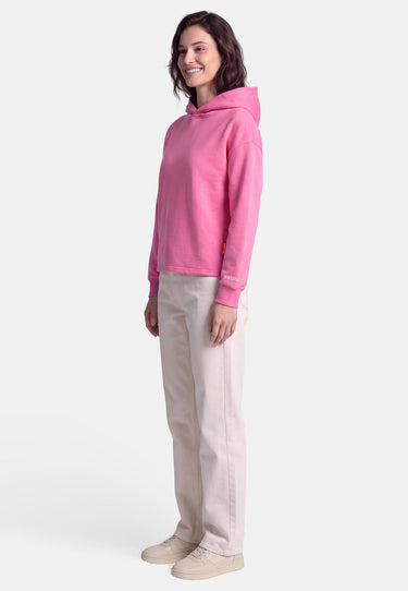 salzhaut - DÄMLACK Damen Hoodie Oversized - adenauer & co - Anker - Basic - 5 - farbe_Blossom