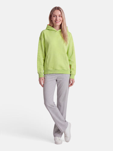 salzhaut - DÄÖSKOPP Damen Hoodie Oversized - adenauer & co - Anker - Basic - 6 - #farbe_Lime