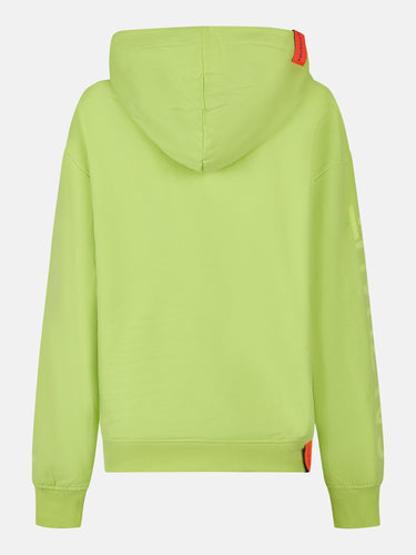 salzhaut - DÄÖSKOPP Damen Hoodie Oversized - adenauer & co - Anker - Basic - 10 - #farbe_Lime