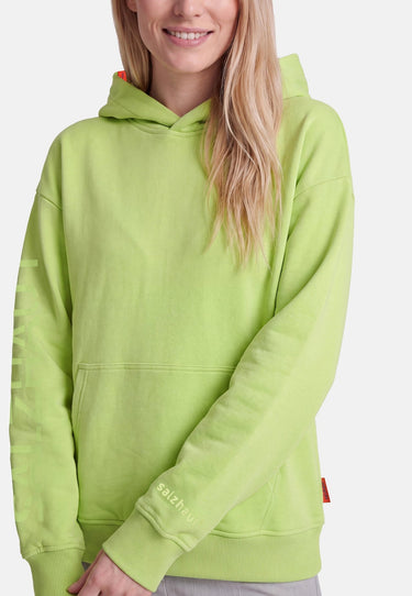 salzhaut - DÄÖSKOPP Damen Hoodie Oversized - adenauer & co - Anker - Basic - 3 - #farbe_Lime