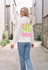 salzhaut - Damen Hoodie ECKBOOM Oversized - adenauer & co - Anker - Backprint - 1 - #farbe_Offwhite