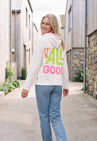 salzhaut - Damen Hoodie ECKBOOM Oversized - adenauer & co - Anker - Backprint - 1 - #farbe_Offwhite