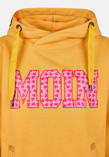 salzhaut - Damen Hoodie SÜNN - MOIN Herzen Tailliert - adenauer & co - Anker - Basic - 6 - #farbe_Sun-Blossom