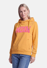 salzhaut - Damen Hoodie SÜNN - MOIN Herzen Tailliert - adenauer & co - Anker - Basic - 3 - #farbe_Sun-Blossom