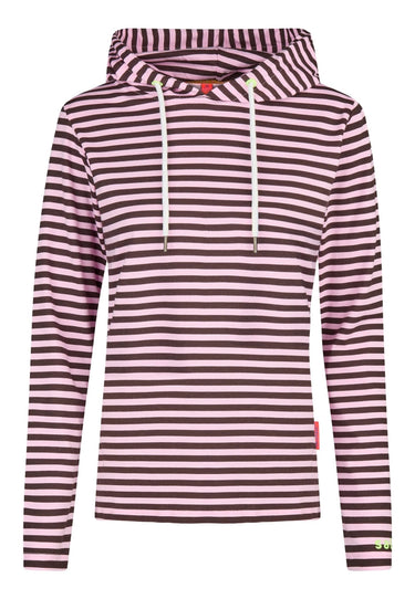salzhaut - Damen Longsleeve Emmer Regular Fit - adenauer & co - Anker - Basic - 2 - #farbe_Chocolate-Rosé