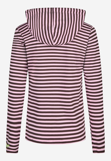 salzhaut - Damen Longsleeve Emmer Regular Fit - adenauer & co - Anker - Basic - 8 - #farbe_Chocolate-Rosé