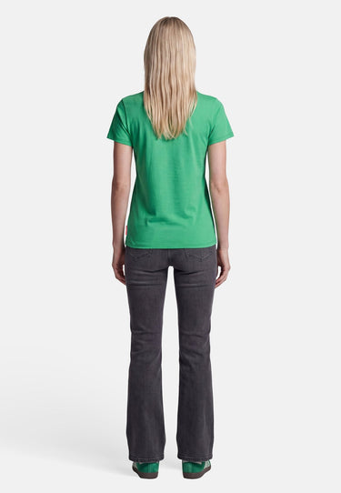 salzhaut - Damen Shirt STEENTJE - MOIN Leo Regular Fit - adenauer & co - Anker - Basic - 45 - #farbe_Apple Green-Pink