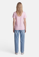 salzhaut - Damen Shirt STEENTJE - MOIN Leo Regular Fit - adenauer & co - Anker - Basic - 36 - #farbe_Rosé-Yellow