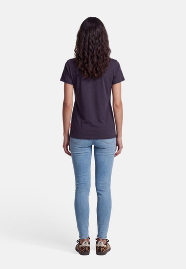 salzhaut - Damen Shirt STEENTJE - MOIN Leo Regular Fit - adenauer & co - Anker - Basic - 29 - #farbe_Navy-Yellow