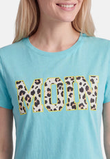 salzhaut - Damen Shirt STEENTJE - MOIN Leo Regular Fit - adenauer & co - Anker - Basic - 8 - #farbe_Aqua-Yellow