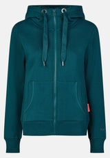 salzhaut - Damen Sweatjacke SÖÖTE Tailliert - adenauer & co - Anker - Basic - 118 - #farbe_Dragonfly