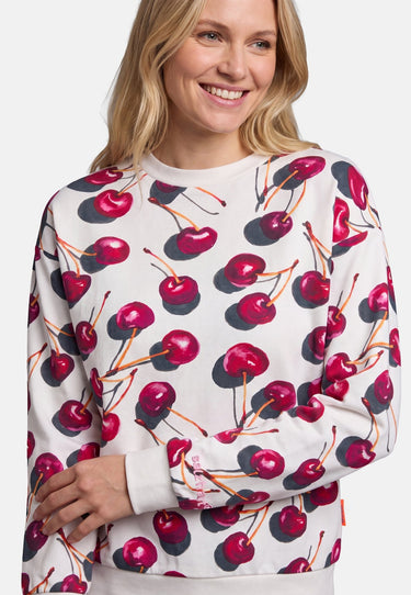 salzhaut - DASSEL Damen Pullover Relaxed-Fit - adenauer & co - All-over-Print - Anker - 3 - #farbe_Multicolor