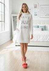 salzhaut - DAVIDA Damen Knielanges Kleid (Midi) normale Passform - adenauer & co - Anker - Basic - 1 - farbe_Offwhite