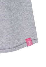 Salzhaut - DEERN - CAMPER Damen normale Passform - Frontprint - Reduziert - Rundhals - 3 - #farbe_grey-melange