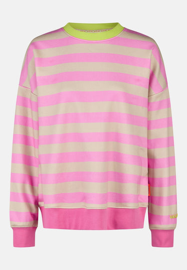 salzhaut - DICKEDAUER Damen Pullover Relaxed-Fit - adenauer & co - Anker - Basic - 2 - #farbe_Oat-Blossom