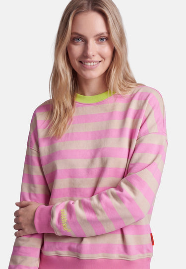 salzhaut - DICKEDAUER Damen Pullover Relaxed-Fit - adenauer & co - Anker - Basic - 4 - #farbe_Oat-Blossom