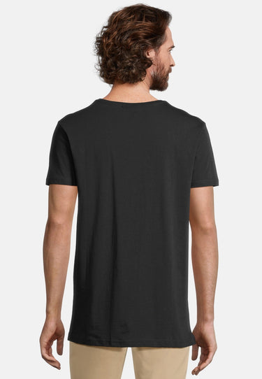 Salzhaut - DIEK Herren normale Passform - anker - baumwollshirt - freizeitshirt - 55 - #farbe_black