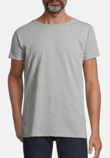 salzhaut - DIEK Herren Shirt Regular Fit - adenauer & co - Anker - Basic - 34 - #farbe_Grey Melange