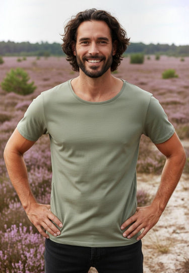 salzhaut - DIEK Herren Shirt Regular Fit - adenauer & co - Anker - Basic - 96 - #farbe_Seagrass