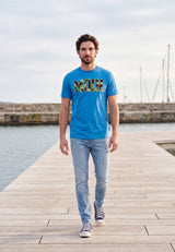 salzhaut - Diek - Moin Camouflage Herren Shirt normale Passform - adenauer & co - Anker - Basic - 9 - #farbe_Ocean Blue