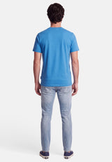 salzhaut - Diek - Moin Camouflage Herren Shirt normale Passform - adenauer & co - Anker - Basic - 12 - #farbe_Ocean Blue