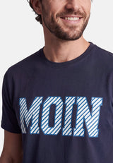 salzhaut - Herren Shirt Diek - Moin Stripes normale Passform - adenauer & co - Anker - Basic - 30 - #farbe_Navy-Navy