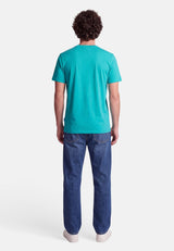 salzhaut - Herren Shirt Diek - Moin Stripes normale Passform - adenauer & co - Anker - Basic - 54 - #farbe_Lagoon-Ocean Blue