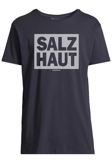 salzhaut - DIEK - SALZHAUT STREIFEN Herren normale Passform - Frontprint - Herren - T-Shirt - 2 - #farbe_navy-white