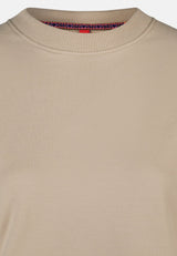 salzhaut - DINGN Damen Sweatshirt Relaxed-Fit - adenauer & co - Anker - Basic - 7 - #farbe_Oat