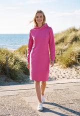 salzhaut - DISCHDÄK Damen Knielanges Kleid (Midi) Leicht tailliert - adenauer & co - Anker - Basic - 1 - #farbe_Blossom