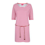 Salzhaut - DODO Damen normale Passform - Damen - Gürtel - Kleid - 2 - #farbe_pink-white