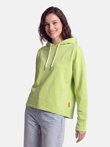 salzhaut - DRAAT Damen Hoodie Oversized - adenauer & co - Anker - Basic - 6 - #farbe_Lime