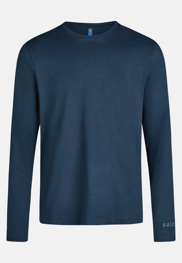 Salzhaut - EBB Herren normale Passform - Hamburg - Herren - Langarmshirt - 2 - #farbe_navy