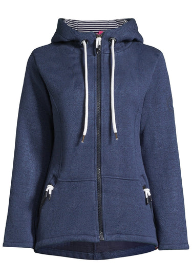Salzhaut - EMILIA Damen Tailliert - Hamburg - Kapuze - kuschelig - 7 - #farbe_cobalt-blue