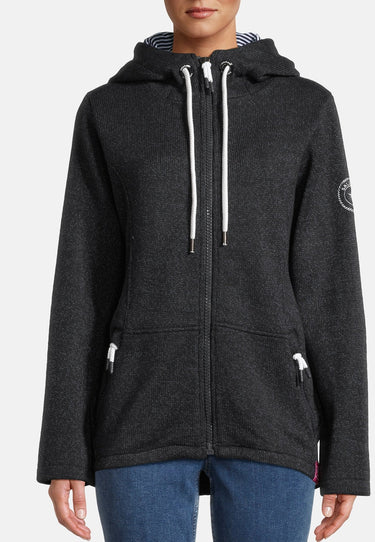 Salzhaut - EMILIA Damen Tailliert - Hamburg - Kapuze - kuschelig - 3 - #farbe_navy