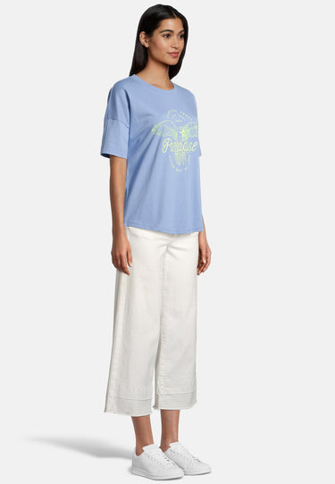 salzhaut - FIPSIE Paradise Damen normale Passform - Frontprint - Hamburg - Oversize - 10 - #farbe_ice-blue