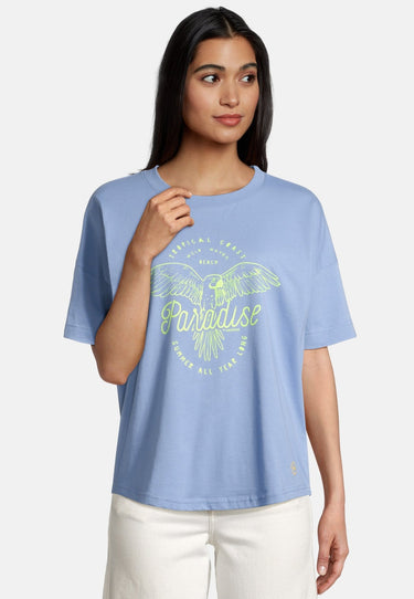 salzhaut - FIPSIE Paradise Damen normale Passform - Frontprint - Hamburg - Oversize - 6 - #farbe_ice-blue