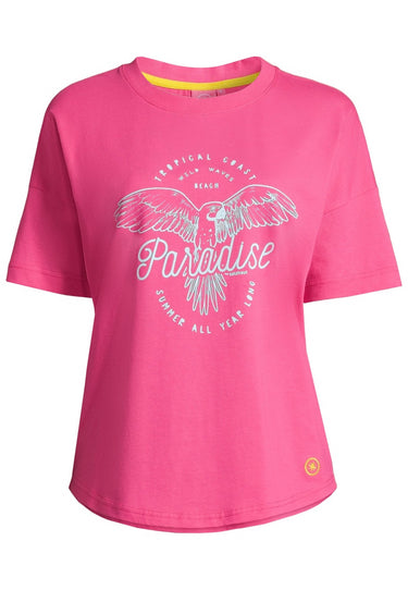 salzhaut - FIPSIE Paradise Damen normale Passform - adenauer & co - Anker - Basic - 2 - farbe_Pink
