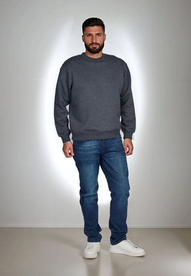 Salzhaut - FLOOT Herren normale Passform - HAKA - Herren - Pullover - 13 - #farbe_anthra