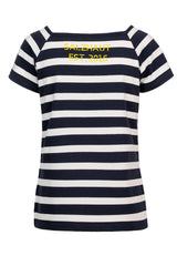 salzhaut - FLORENTINE Damen Tailliert - adenauer & co - Anker - Basic - 2 - farbe_Navy-White