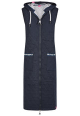 salzhaut - FRIZZI Damen Steppjacke Relaxed-Fit - adenauer & co - Anker - Basic - 2 - #farbe_Navy