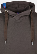 salzhaut - Herren Hoodie HEFF Regular Fit - adenauer & co - Anker - Basic - 137 - #farbe_Chocolate