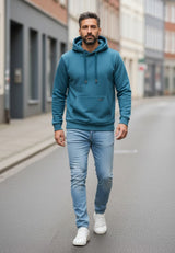 salzhaut - Herren Hoodie HEFF Regular Fit - adenauer & co - Anker - Basic - 30 - #farbe_Seaport