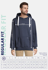salzhaut - Herren Hoodie HEFF Regular Fit - adenauer & co - Anker - Basic - 19 - #farbe_Chilli Red