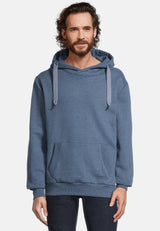 salzhaut - Herren Hoodie HEFF Regular Fit - adenauer & co - Anker - Basic - 52 - #farbe_Jeans Blue