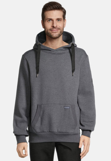 salzhaut - HEFF Herren normale Passform - Hamburg - Hoodie - Kapuzenpulli - 62 - #farbe_anthra